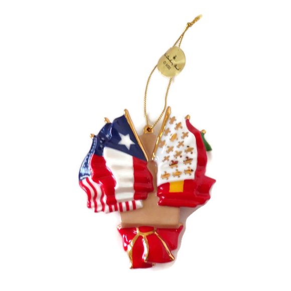 The First Annual Texas Pride Texas Ornament 2006 Danbury Mint ESC3055 - Picture 3 of 6